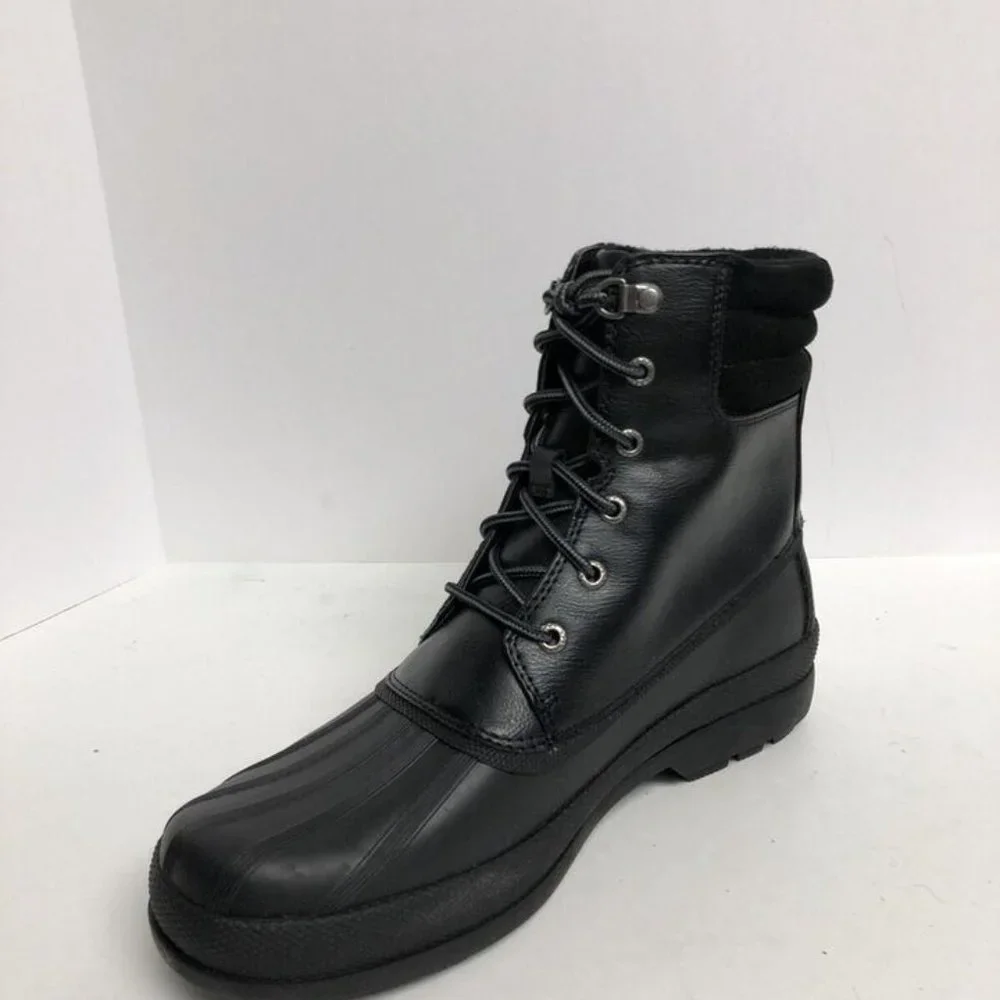 Sperry Mens Cold Bay Boot Black Size 9.5 M